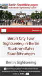 Mobile Screenshot of berlin-stadtfuehrung.de